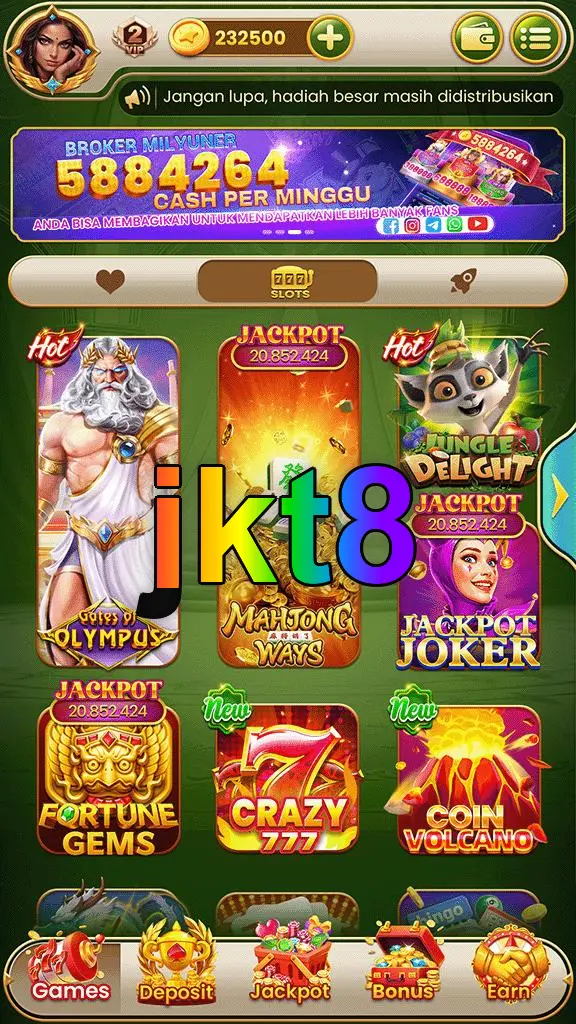 jkt8 Tangkapan Layar Resmi APK